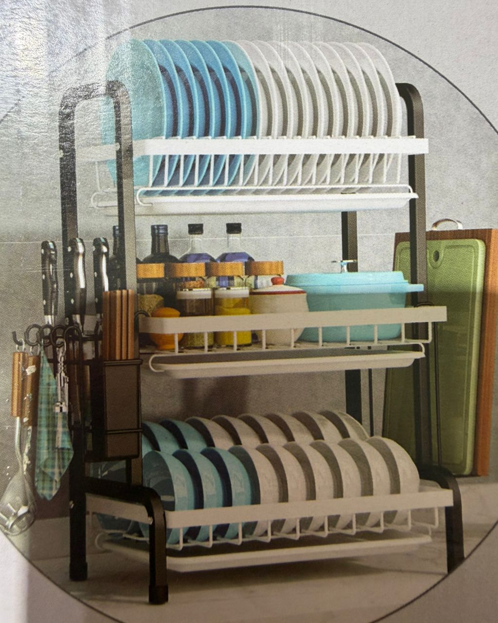 3 Layer Dish Rack